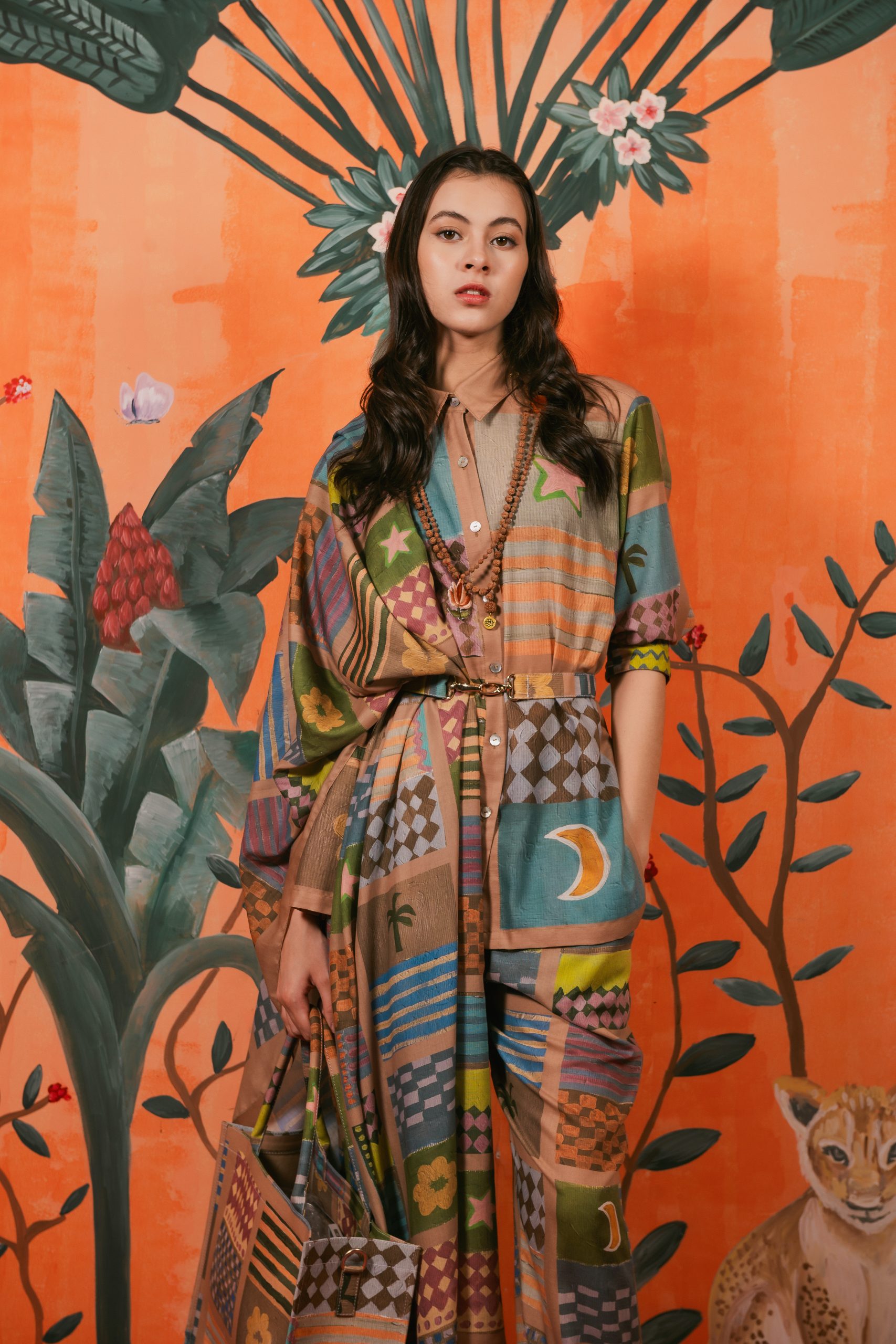 Arsana Patchwork Women Shirt