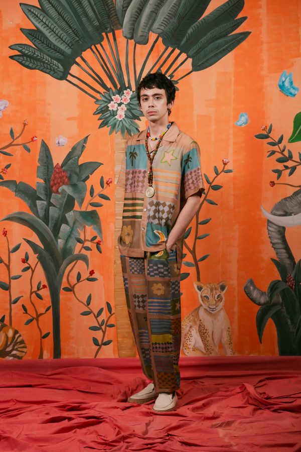 Uma Patchwork Pants