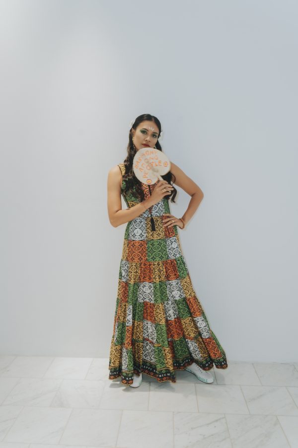 Gringsing Patchwork Boho Skirt - Image 2