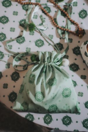 Lotus Sling Bag in Green-Green