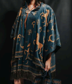 “Humba” Poncho Kaftan