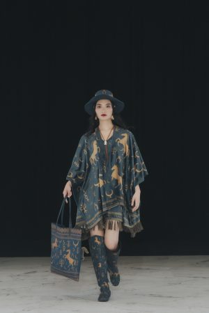"Humba" Poncho Kaftan