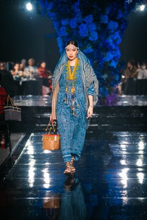 Borneo Ikat Shirt Dress