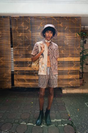 Orang Dayak Borneo Ikat Shirt