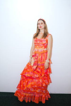 Allegra Skirt Coral Labuan Bajo