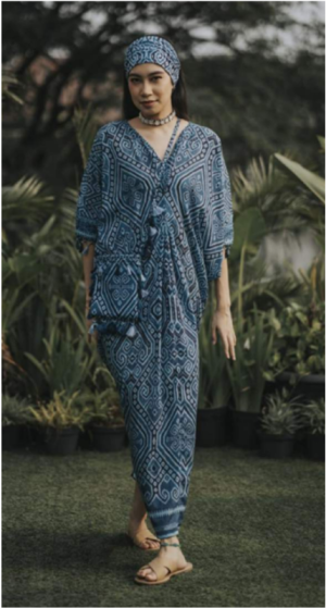 MC Borneo Ikat Dress