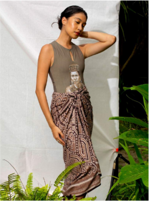 Borneo Ikat Sarong Skirt