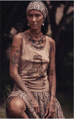 Orang Dayak Tanktop