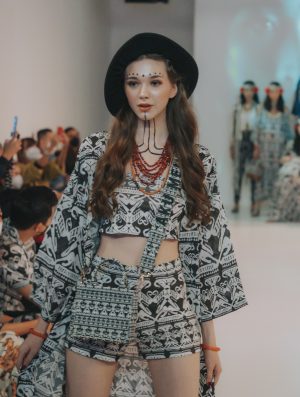 Ikat Tube Top