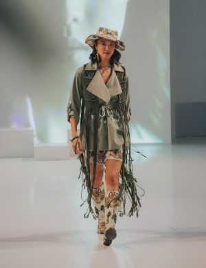 Jaga Hutan Safari Drawstring Coat