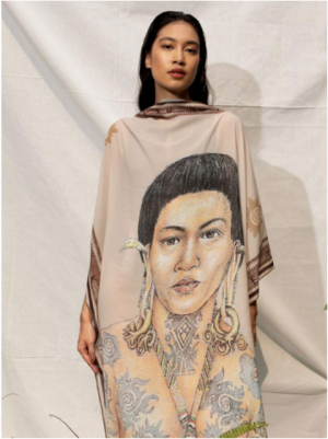 Orang Dayak Sarong Scarf