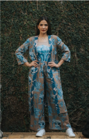 Pygmy Elephant Kimono Reversible