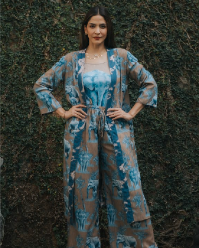 kimono reversible depan